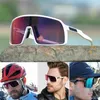 Rowerowe okulary przeciwsłoneczne rower okulary pełna ramka tr9o czarny spolaryzowany soczewki na zewnątrz sporty okulary przeciwsłoneczne 3PCS Model soczewki 9406 MTB Cykl