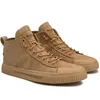 TaoBo High top Casual Shoes for Men Khaki Outdoor Sport Sneaker Male Size 39 44 Light Weight Anti Slippery 220811