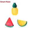 Pet Toy Molars Cooling Mastigando Sons Frutas Série de Frutas Verão Frozen Watermelon Refrige Toys de cachorro