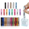 Taşınabilir mini alt dolum pompası doldurulabilir parfüm şişesi boş kozmetik konteyner atomizer şişe seyahat 5ml 6ml 8ml