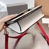 New Shoulder Bag Crossbody s For Women Totes Cherry Pattern Leather Designer Handbags Messenger s Purses Ladies Wallets 220625