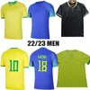 2022 2023 Бразильские футбольные рубашки Paqueta Coutinho Brazils футбольные футбольные рубашки.