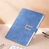 Journal Notebook A5 B5 PU Leather Cover Notepads with Magnetic Closure College Ruled Notebooks for School Students