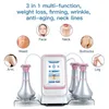 3 en 1 amincissant la machine système RF de cavitation 80K ultrasons perte de graisse élimination de la cellulite fréquence radio resserrement de la peau lifting du visage rajeunissement du visage mise en forme