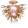 100% mondgeblazen hanglampen ce ul borosilicaat murano -stijl glas dale chihuly kunst hangende hanger hoge cellen lamp