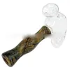 4.6 '' Glass Hookah Bong Water Pijpen Roken Siliconen Hand Creatieve buis Waxolie Rigs Mini Hammer Vorm