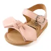 Summer bow baby sandals shoes toddler soft soled