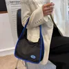 أكياس Solid Ins Simple Falme Enda Harajuku Girl Girl Counter Top Canvas Top Handle Bags Cheap White Quilted Bag W220810