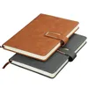 Journal Notebook A5 B5 PU Leather Cover Notepads met Magnetic Closure College regeerde notebooks voor zakenschoolstudenten