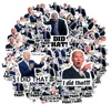 Décoration de fête 100pcs Joe Biden Funny Stickers - I Did That Car Sticker Decal Autocollants Imperméables DIY Stickers Réfléchissants Affiche F0815