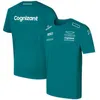 F1レーシングチームユニフォーム2022ドライバーレーシングユニフォーム新しいカスタムチームポロシャツカジュアルスポーツTシャツ