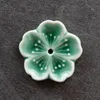 Weihrauchbrenner, japanische Keramikblume, Räucherstäbchen, kreative Lampe, Wohnaccessoires, elegante dekorative Ornamente