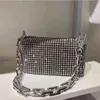 Bolsa de ombro HBP Design Bolsa de strass full para mulheres, mulheres crossbody feminino brilhante Corrente de diamantes 220811