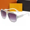 Óculos de sol de grife moda clássica marca piloto óculos de sol para homens e mulheres armação lentes de vidro adequado sombreamento de praia condução pesca 5 cores com caixa