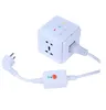 Новый многофункциональный адаптер Smart Power Pult Plug Cocket для сбережения энергии Office с помощью 1,5-метрового шнура против протекания 1,5 м