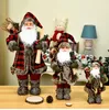 Juldekorationer År Big Santa Claus Doll Children Xmas Gift Tree For Home Wedding Party Supplies 30/45/60cm 1PCSCHRISTMAS