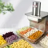 Elektrische Snijmachine Commerciële Wortel Aardappel Ui Groente Dicer Dragon Fruit Cube Cutter 13mm 15mm