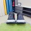 Sneaker oversize di design Scarpe casual Espadrillas da donna in pelle scamosciata di lusso in pelle nera bianca3