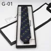Luxus hochwertiger neuer Designer 100% Krawatte Seiden Krawatte Schwarz Blau Jacquard Handgewebt für Männer Hochzeit Casual und Business Krawtie Fashion Hawaii Krawatten 774
