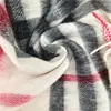 Кашемировый дизайнерский шарф, высококачественные мягкие толстые модные мужские и женские роскошные шарфы 039, унисекс, классическая клетка, большая клетка Shaw6269722