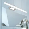 Applique Moderne Led Doré/Chrome/Noir 40CM9W/50CM12W Miroir Avant Lumière En Aluminium Salle De Bains Vanité Lumières Toilette Maquillage LampsWall