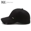 Casquette de Baseball pour hommes automne noir élégant mâle Hip Hop Sport camionneur chapeau coton réglable en plein air hiver marque de luxe 220810