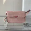 Moda Krokodyl Wzór skórzane torby na ramię Włosze Klasyczny znak trójkąta Kobiety sprzęgło Wysokiej jakości torebki torby crossbody luksus