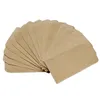 100 pièces/paquet sac en papier Kraft enveloppes de graines Mini paquets jardin maison sacs de rangement nourriture thé petit cadeau