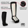 FIVING 1 Pair Shin Instep Pads MMA Leg Foot Guards Muay Thai Kick Boxing Guard Protector With Hook Loop and 220811