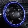 Car Steering Wheel Cover Wrap Braid On Steering Wheel Girl Woman For 3738Cm14515 "M Size Beautiful Cute Hand Bar Protector J220808