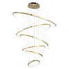 Lampes suspendues creuses pour Loft, appartement, Villa, salon, bâtiment Duplex, lustre de grande hauteur, étage intermédiaire, décoration moderne pour la maison