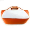 Sublimatie neopreen lunchzak blanco diy student isolatie handtassen blauw oranje waterdichte lunchbox met ritsz11