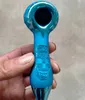 I più nuovi tubi di vetro di placcatura nano Tubo colorato di bruciatore di olio spesso di alta qualità per Tobcco Oli di erbe secche Dab Rig Tubi di acqua Bong all'ingrosso