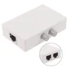 Computer Cables Connectors Mini 2 Port RJ45 RJ-45 Network Switch Ethernet Box Switcher Dual Way Manual Sharing Adapter Hubcomputer