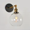 Lâmpadas de parede loft vintage industrial edison clear glass warehouse luminárias e27 110v/220V Lightings de cabeceira wj1022wall