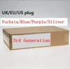 Generation 3rd Kein Lüfter Haartrockner Professionelle Salonwerkzeuge Föhntrockner Erwärmen Supergeschwindigkeit US/UK/EU -Stecker