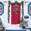 Ghirlande di fiori decorativi Ghirlande di zucche autunnali artificiali Camion di zucca Ghirlanda di ghirlande finte Giardino di Natale per decorazioni per la casa della festa del Ringraziamento