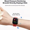 Health Gadgets 116Plus Bluetooth Heart Rate Blood Pressure Monitor Fitness Tracker Sports Wristbands Wearable Devices Pedometers Smart Bracelet