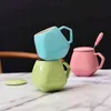 JIA-GUI LUO tasse à café en céramique tasse en céramique cuillère ensemble tasses tasses à café chine ensemble en céramique tasses à café G053 T220810