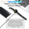 Bezprzewodowy stacja do ładowania ładowarki USB dla Samsung Galaxy Smart Watch 4 3 Active 2 Active 1 1M 3 stóp przewód przewód 40 mm 44 mm R860/R870 R880 R890 R500/R820/R830/R840/R850