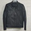 Vintage Leather Thick 100% Genuine Cowhide Biker Jacket Slim Fit Men Motorcycle Coat Autumn ASIAN SIZE S5XL M419 220811