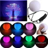 Whole-Luminescent Throwing Ball Multi Color Light Juggling Thrown Balls for dancing props such as belly dance music festivals 156Y