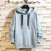 Autumn Spring Fashion Black White Sweatshirt Mens Hip Hop Long Sleeve pullover Hoodies Sweatshirt kleding 220811