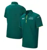 F1レーシングチームユニフォーム2022ドライバーレーシングユニフォーム新しいカスタムチームポロシャツカジュアルスポーツTシャツ