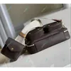 حقائب اليد Crossbody مصمم أكياس الكاميرا الفاخرة نساء الرجال Messenger Bag Fashion Genine M0N0Grams Lady Multi Poures M80446 M80450 18x11x10cm