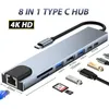 USB C Hub Type C к Multi USB 3.0 HUB HDM Dock Dock для MacBook Huawei Mate 30 USB-C 3.1