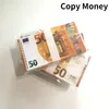 Copy Money Prop Euro Dollar 10 20 50 100 200 500 Party Supplies Fake Movie Money Billets Play Collection Gifts Home Decoration Gam217441218FP