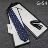 Hochwertiger neuer Designer 100% Krawatte Seiden Krawatte Schwarz Blau Jacquard Handgewebt für Männer Hochzeit Casual und Business Krawatte Hawaii Krawatten252h