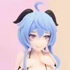 Vacker tjejserie Gan Yu Swimsuit Knä 1/7 PVC 14cm Figur Anime Härlig samling Modelldocka Toy Desk Present