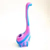 Nouveaux tuyaux spéciaux de brûleur à mazout en silicone avec style monstre Petit 93g Cuillère Pipes à main Verre Bongs Outils Accessoires pour fumer DHL gratuit